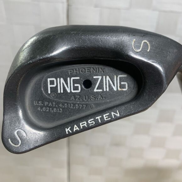 Ping Zing Black Dot 56 Degree Karsten Sand Wedge Regular Steel Shaft Right Hand - Picture 1 of 5